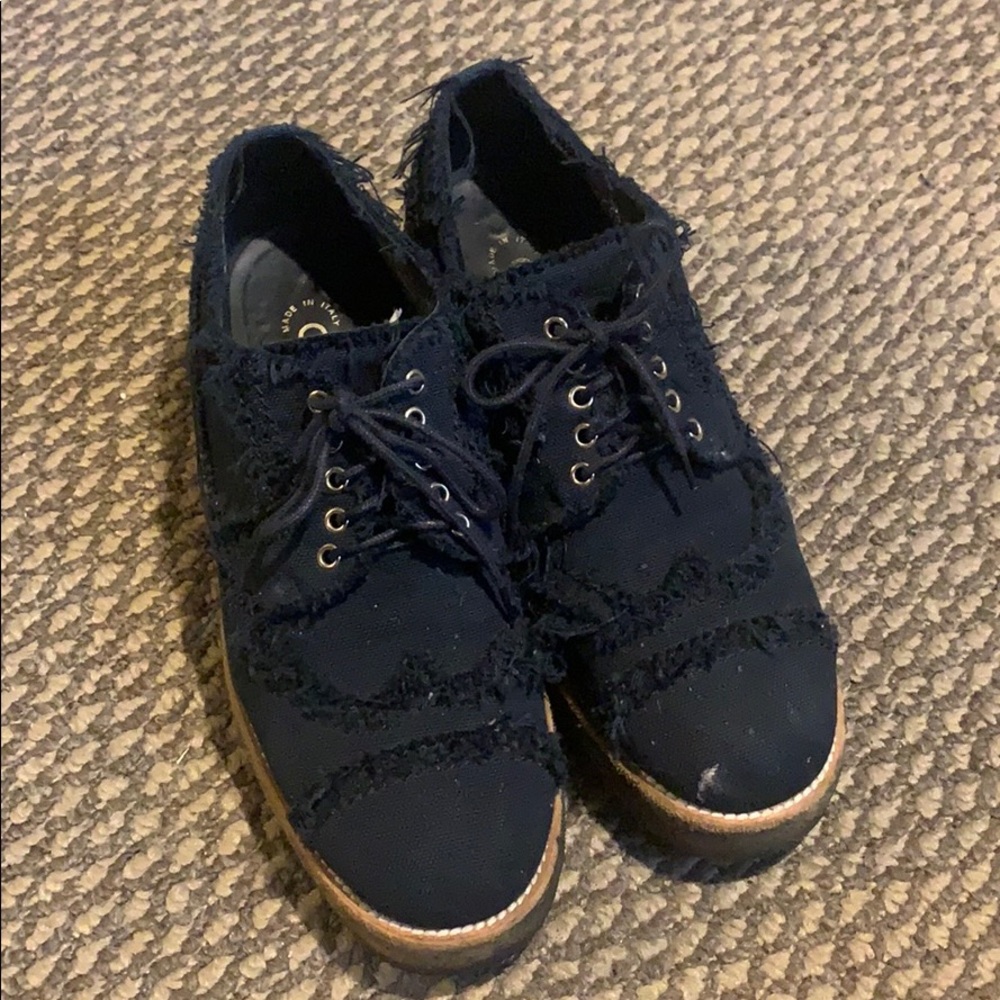 Chanel Platform | Sizes: 38 | Black